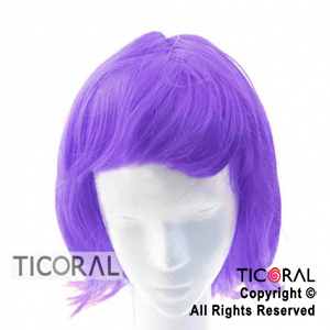 PELUCA PELO CORTO HS7534-8 VIOLETA x 1